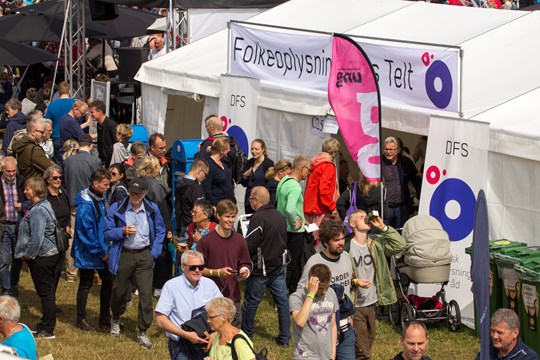 Folkeoplysningen på Folkemødet i Allinge