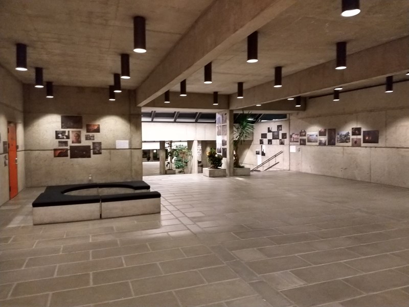 Foyeren i Kulturhus Bunkeren.