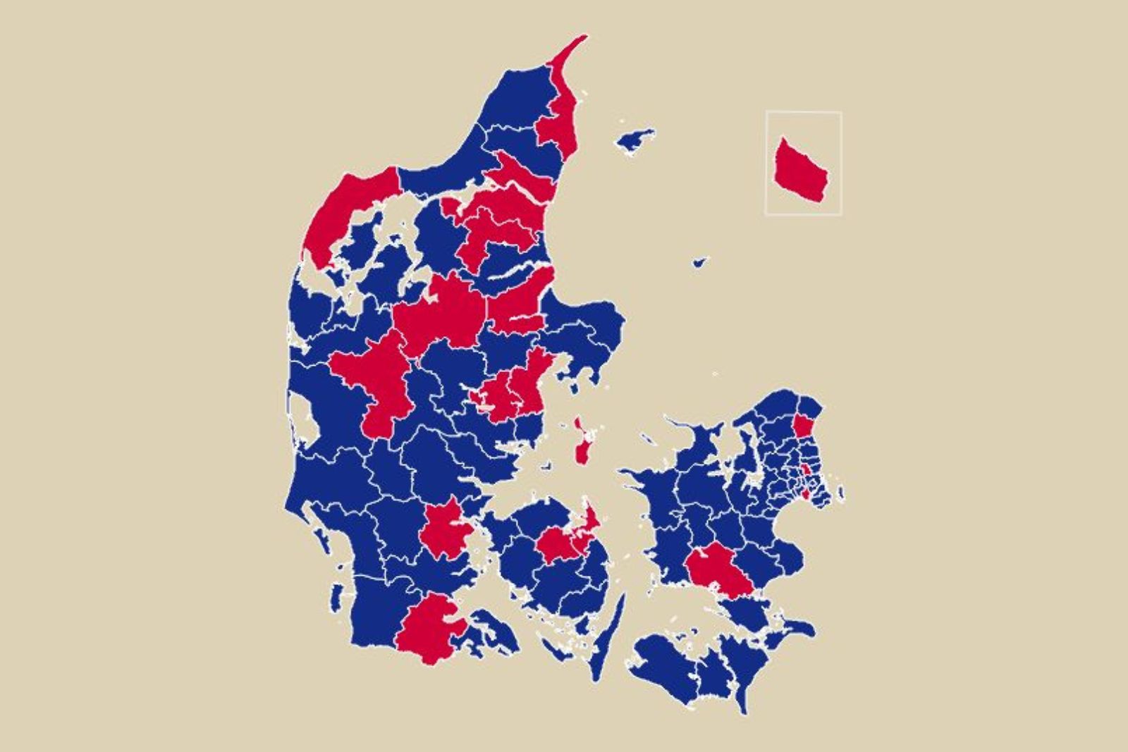 19 byer udvalgt