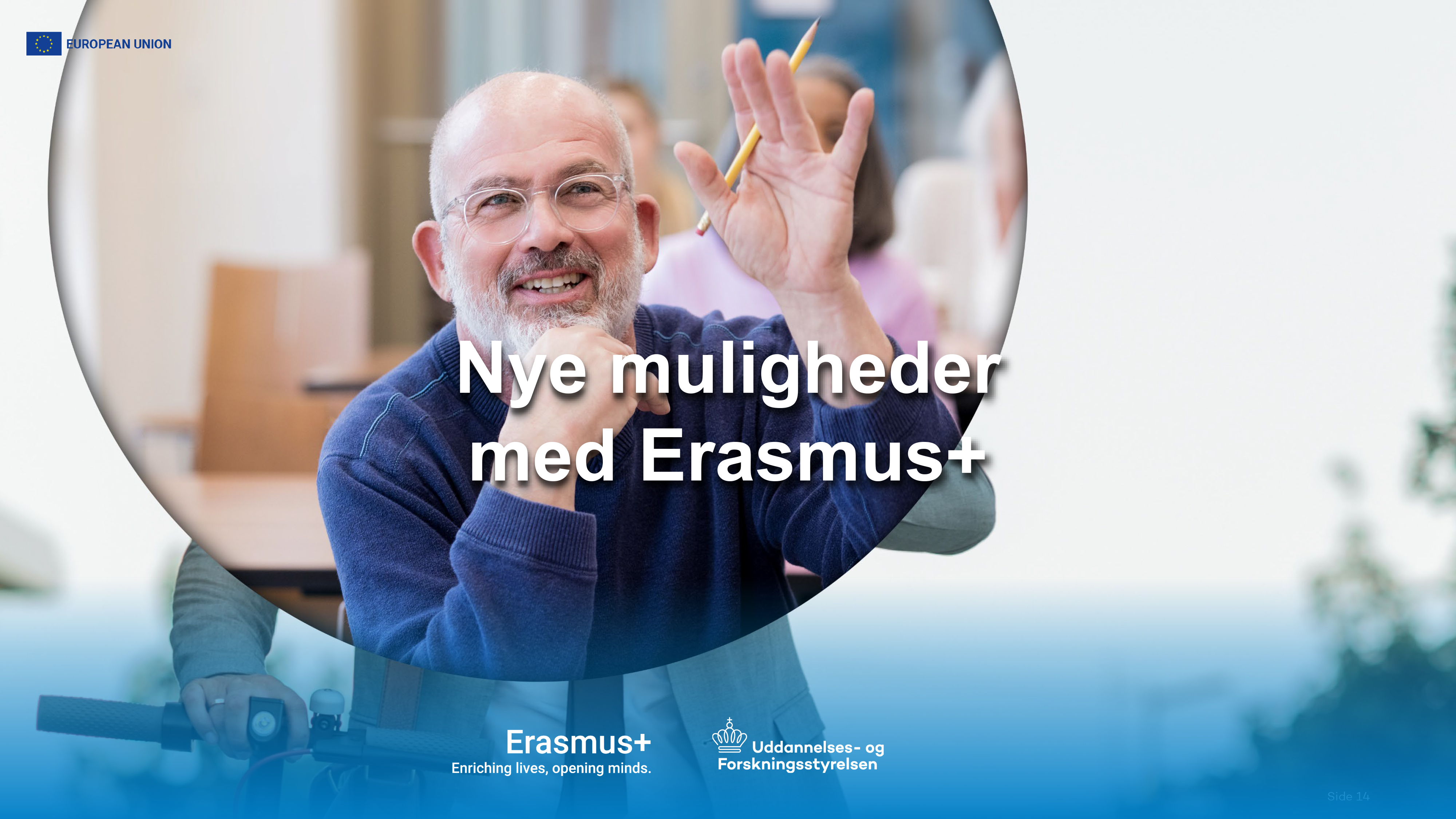 At søge midler fra Erasmus+ kan virke uoverskueligt. Men der er mange penge at hente, hvis man sætter sig ordentlig ind i programmet. To medarbejdere fra Uddannelses- og Forskningsstyrelsen guider her til hvad man kan få ud af det som folkeoplysende organisation. Foto: Uddannelses- og Forskningsstyrelsen.